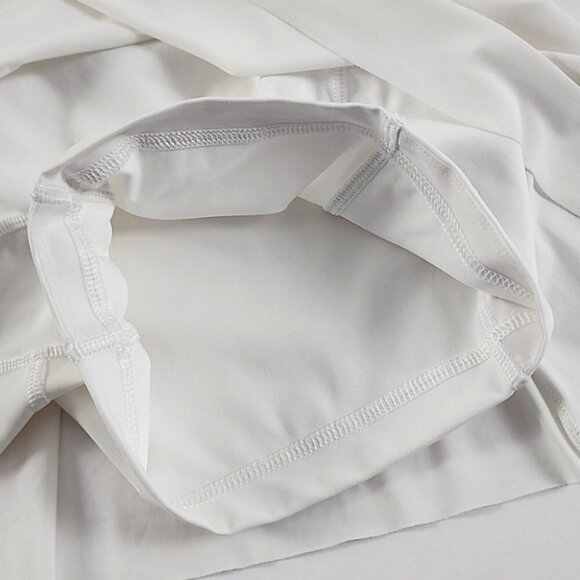 Lululemon Lost In Pace Skort Skirt White Flowy Lightweight Size 10 Regular - Picture 12 of 15